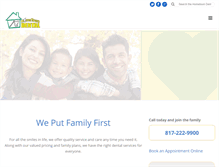 Tablet Screenshot of hometowndental.org